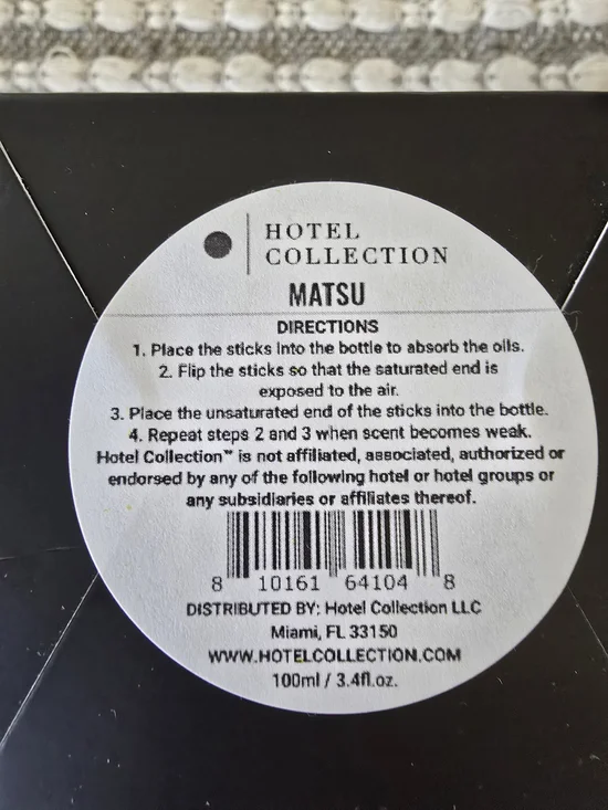 Hotel Collection Reed Diffuser - Picture 3 of 6